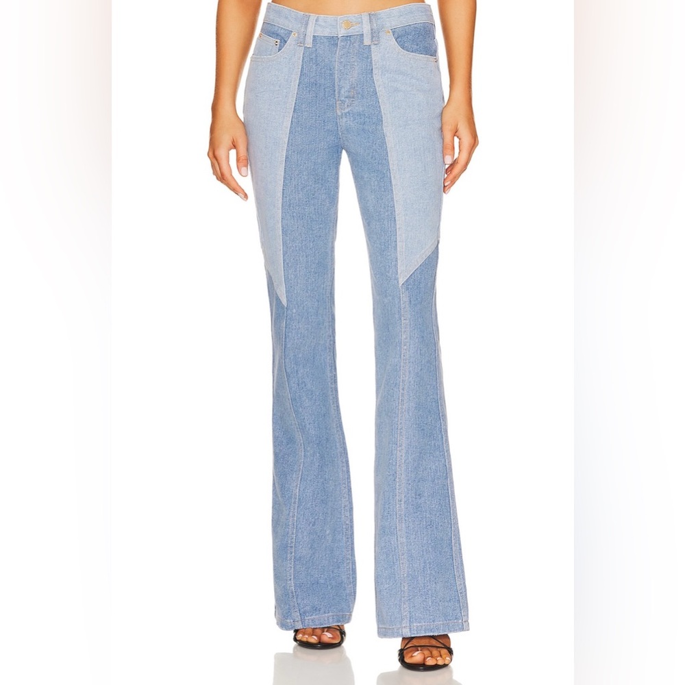 RETROFETE Rafael patchwork bootcut jeans